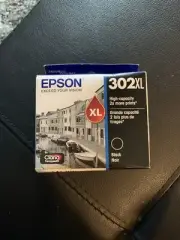Epson T302XL120 INK Cartridge_black Exp. 03/2020 New In Box.