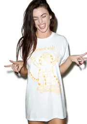 [Pizzanista] Gnarly Kat Crewneck Tee