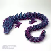 Rose Dragon | Valentines Rose Articulated Fidget 3D Printed