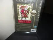 Dimensions Gold BELIEVE IN SANTA Petite Counted Cross Stitch Kit #70-08980