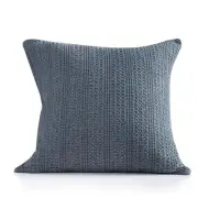 1pc 18x18 Throw Pillow Cover Boho Decorative 18" x 18" (Pack of 1) Blue Grey