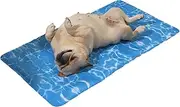 Pet Cool Mat - Cooling Bed Mattress | Cat Furniture for Small Medium Cat | Portable Cooling Mat | Puppy Cooling Mat | Pets Senior Puppy Living Room Bedroom House Backyard Offices Patio