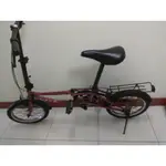 【二手品】布朗登NEOBIKE16吋腳踏車/摺疊腳踏車/小折