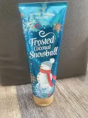 Bath and Body Works Frosted Coconut Snowball Body Cream! 95%