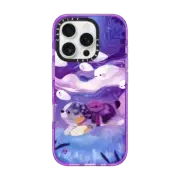iPhone 16 Pro Impact Case MagSafe Compatible Running with Ghosts by ellievsbear