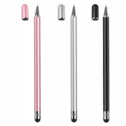 2 in 1 High Accuracy Touch Ballpoint Stylus For Tablets Smartphones Note Takers