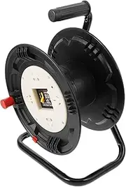 Extension Cord Storage Reel Wire Spool for Organizing Cables Home Office and Industrial Settings Tidy Up with Versatile Cord Organizer