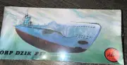 MaCh Polish Submarine ORP DZIK P52 1/400 Scale Plastic Model Kit Sealed Mint!!!!