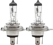 2Pcs H4 9003 Hb2 P43t Clear Bulbs 12V 60/55W White Car Headlight Auto Halogen Lamps Car Lights