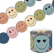 68.9 Ft Happy Face Bulletin Board Borders Smile Face Border Trim Roll Boho Smiling Face Bulletin Board Decorations Boho Smile Face Die Cut Bulletin Borders for School Classroom Chalkboard Office Decor