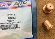 Nozzle 50A Plasma Cutting American Torch Tip 120282 PMAX1100 Multi Qty