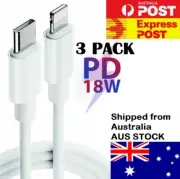 3 X PD 18W MFi Certified Charging Type-C to Lightning Cable For Apple iPhone