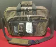 Solo New York Zone Laptop Briefcase/Backpack Hybrid Khaki Nylon New w/Tags
