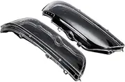 CLZCNQLX Pair Car Headlight Cover Shell Headlight Lamp Glass Lens Kit Compatible for BMW E39 Facelift 63128375301 63128375302 1996-2003 2002 2001