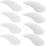 HONMEET 8pcs Furry Costume Claw Nail Tips Diy Nail Enhancements Realistic Gel Acrylic Manicure Extensions for Cosplay Fursuit Supplies