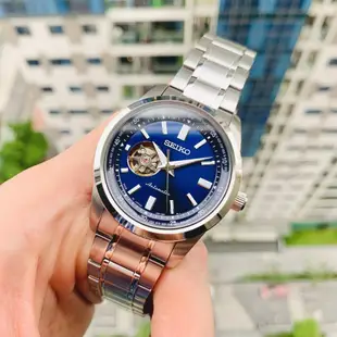 SEIKO 精工 前後鏤空機械錶 限定發售款日本製 42mm 【Watch On-line Store 】