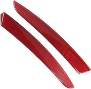 Rear Bumper Reflector, 1 Pair Rear Bumper Reflective Marker Lamp Light Reflector, for, GT Serie 5 F07 LCI Gran Turismo, Red Car Rear Bumper Reflector