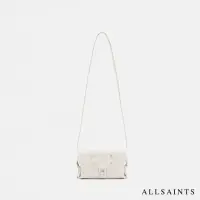 在飛比找momo購物網優惠-【ALLSAINTS】MIRO 牛皮迷你側背包-白 WB73