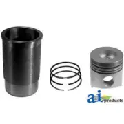 Compatible With John Deere PISTON LINER KIT AR78041 350D (SN 179601 3.164D ENG)