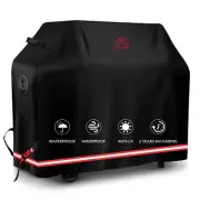 Turtle BBQ Grill Cover 54 Inch Heavy Duty Waterproof for Weber Char-Broil