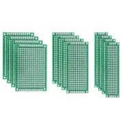 Double-Sided PCB Board Printed Circuit Boards Kit 3 Sizes Board 12pcs
