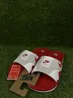 Nike Air Max 1 Slides Mens Size 12 Sandals Beach Pool White Red Black DH0295-103