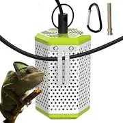 Reptile Heat Lamp Guard - Reptile Heat Lamp | Bearded Dragon Heat Lamp | Heating Lamp Lampshade | Anti-Scald Reptile Heater | Reptile Protection Lampshades for Turtle, Frogs, Lizards Without Bulb