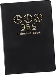 Uonlytech Compact 2026 Organizer: A5 Notebook Pocket Journal Weekly Planner Notepad For Business Journaling Work Scheduling Note-taking And To-do Lists Black