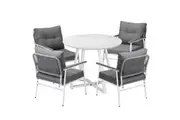 Livsip Outdoor Dining Setting Patio Set 4 Seater