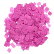 Square Paper Confetti Table Scatters - Hot Pink