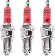 3Pcs Spark Plug D8TC 125cc 150cc 200cc 250cc CG125 CF250 CH250 ATV GY6 Quad Scooters Pit Dirt Bikes Ya-ma-ha