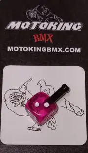 MOTOKING BMX ORIGNAL DICE CABLE TIP Magenta - GT,HARO,SE,SCHWINN,MONGOOSE, RL