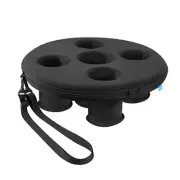 Floating Drink Holder Pool Drink Holder with 5 Holes Floating Tray for Pool Part