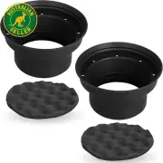 XBAF65 Silicone Rubber Speaker Baffle Kit for 6.5" Speakers