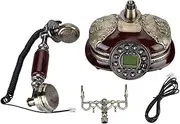 NutriEss Retro Landline Home Office Fixed Telephone FSK/DTMF with Pause and Redial Function
