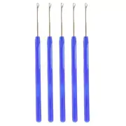 5 Pieces Pulling Hook Needle Tools for Micro Ring Extensions
