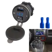 New and High Quality 12V/24V USB Fast Charger Power Socket with Voltage Monitor