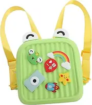 [TINEASUR] Stylish Mini Backpack for Boys and Girls School Bag Adjustable Straps Holds Books Toys Snacks Umbrellas Water Bottles Cartoon Theme