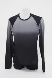 NEW Assos Women's Trail Long Sleeve Jersey T3 Diamond Grey Medium Polyester