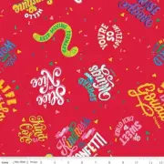 Handmade Placemat Or Table Runner Colors of Kindness™ Main Red