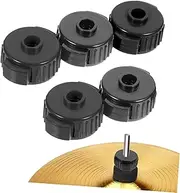 UPKOCH 5pcs Quick Assembly Nuts Drum Cymbal Replacement Kits Cymbal Installation Parts Quick Release Nuts Drum Parts