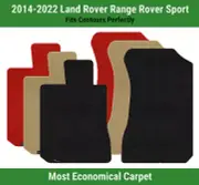 Lloyd Velourtex Front Row Carpet Mats for '14-22 Land Rover Range Rover Sport (for: Land Rover)