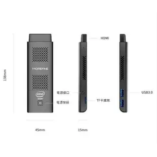 J4125微型電腦棒M1K迷你小主機Intel四核win10客廳口袋便攜minipc