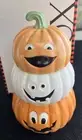 Lenox Eternal Halloween Pumpkin Pumpkins Treat Cookie Jar with Sound NEW in Box