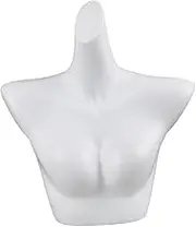 Qianly Women Dress Form Mannequin for Lingerie Display and Exhibition , Flat Shoulders