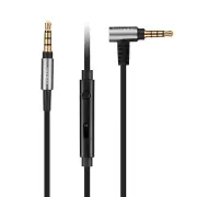 OCC Audio Cable With Remote Mic For Audio-technica ATH-AR5BT ANC50is ANC70 SR6BT