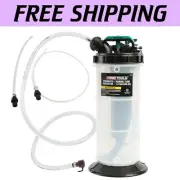 Automatic Shut-Off Fluid Extractor - 6L Capacity, Ideal for Oil & Coolant Change