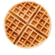200cm Fun Realistic Delicious Waffles Giant Food Pattern Tasty Flannel