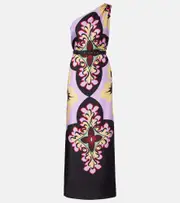 [La DoubleJ] La DoubleJ Roy printed silk twill maxi dress S multicoloured