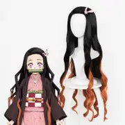 Demon Slayer Nezuko Wig Anime Cosplay Costume